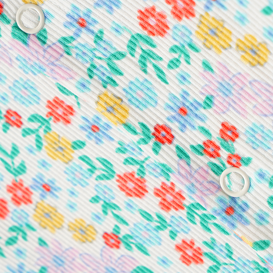 2 Baby Schlafanzüge mit Rippstruktur