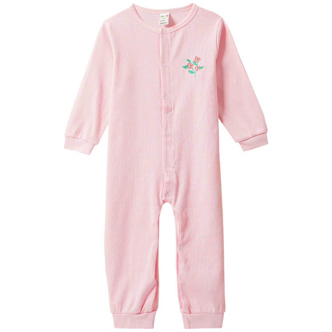 2 Baby Schlafanzüge mit Rippstruktur