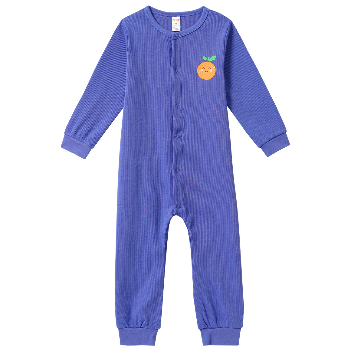 2 Baby Schlafanzüge mit Rippstruktur