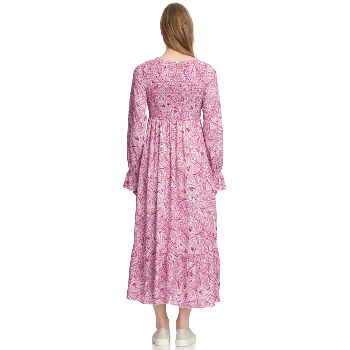 Damen Maxi-Kleid mit Paisley-Muster