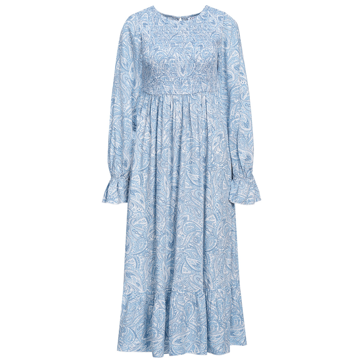 Damen Maxi-Kleid mit Paisley-Muster