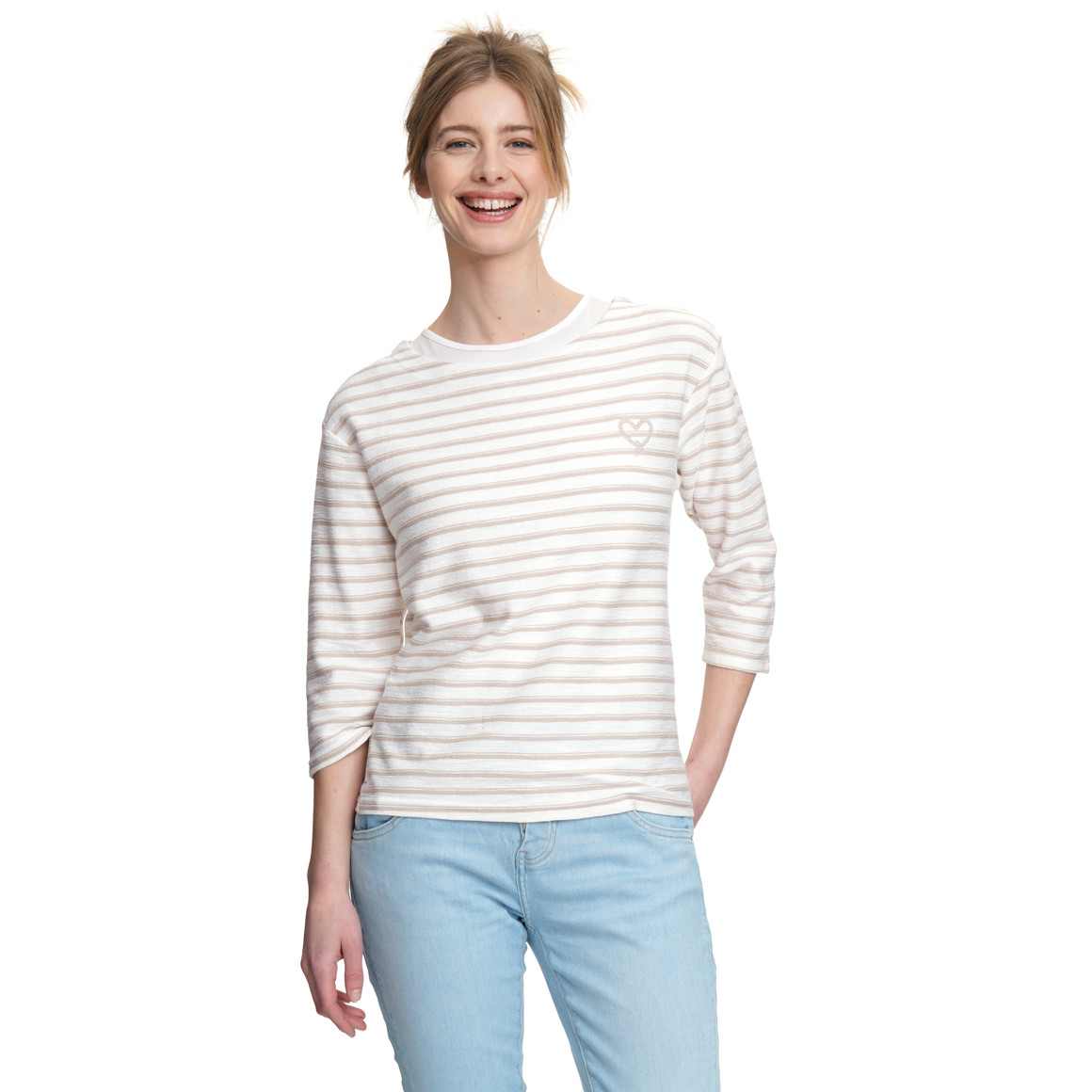 Damen Shirt mit Streifen