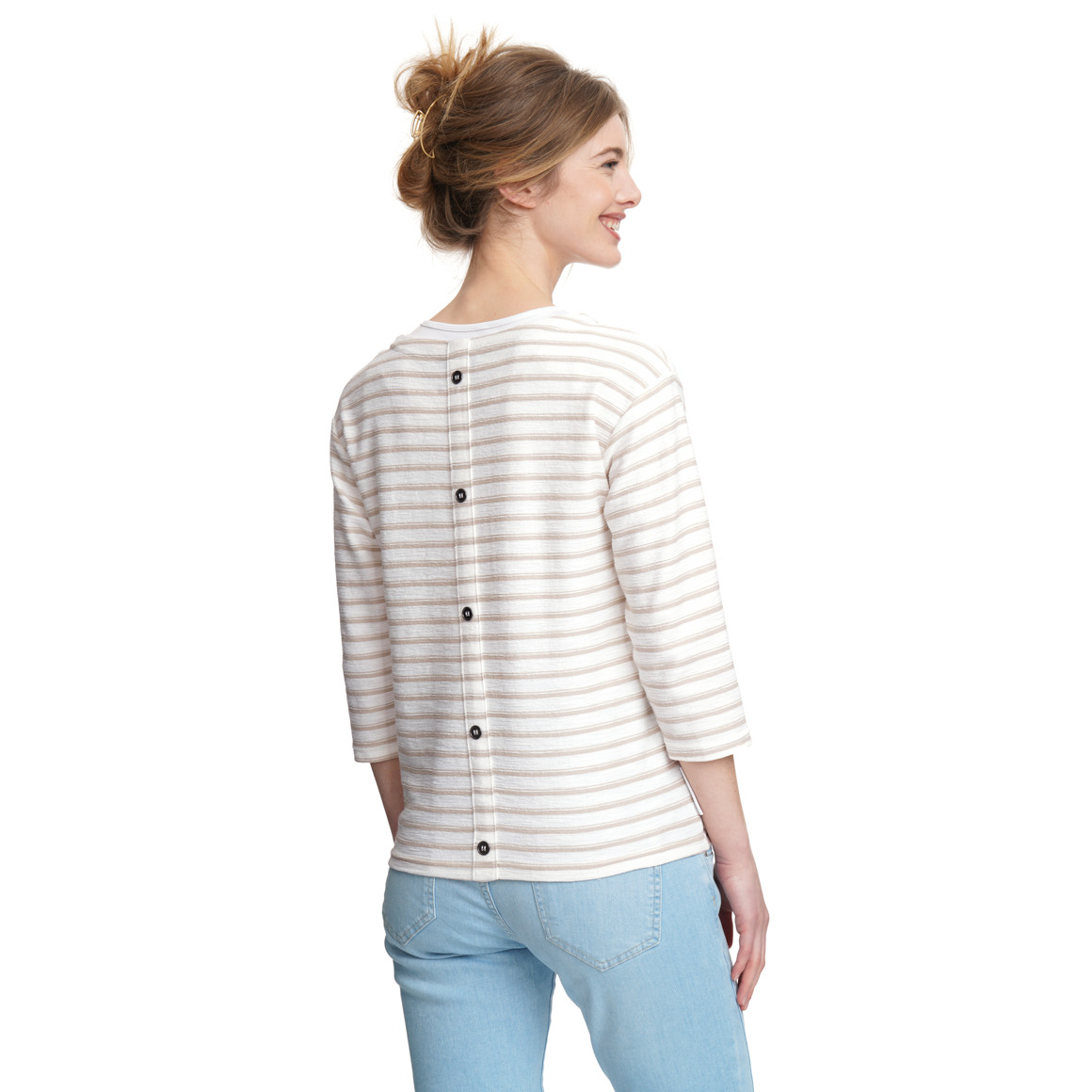 Damen Shirt mit Streifen