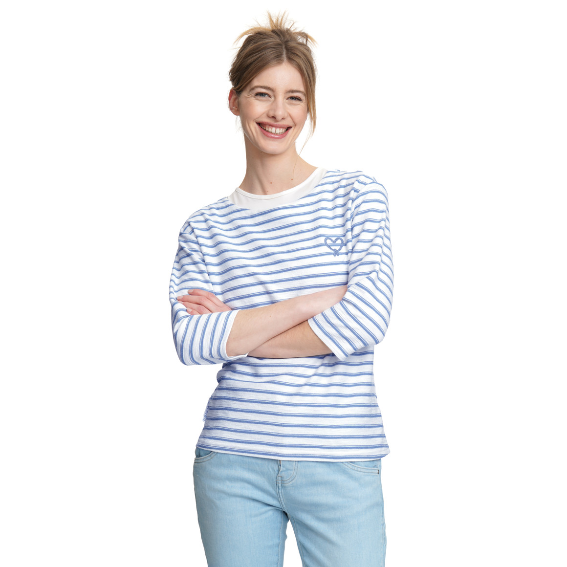 Damesshirt met strepen