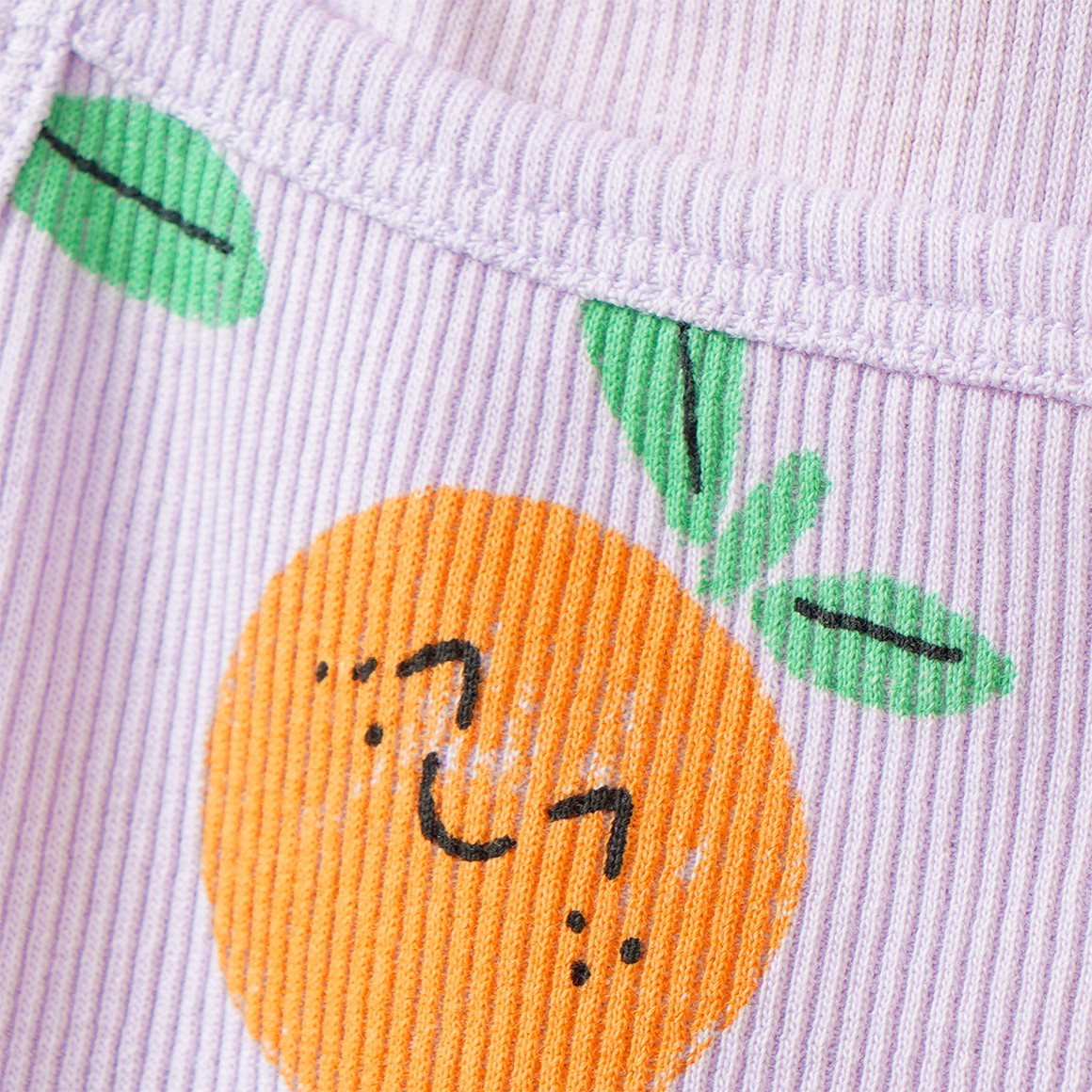 3 Mädchen Unterhemden mit Rippstruktur