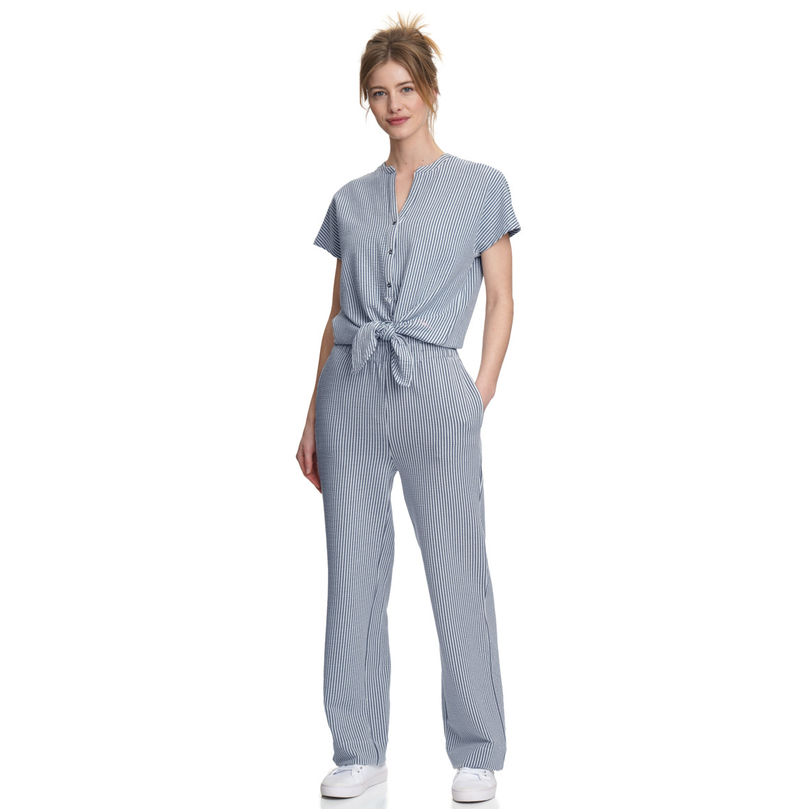 Damen Bluse im Streifen-Look