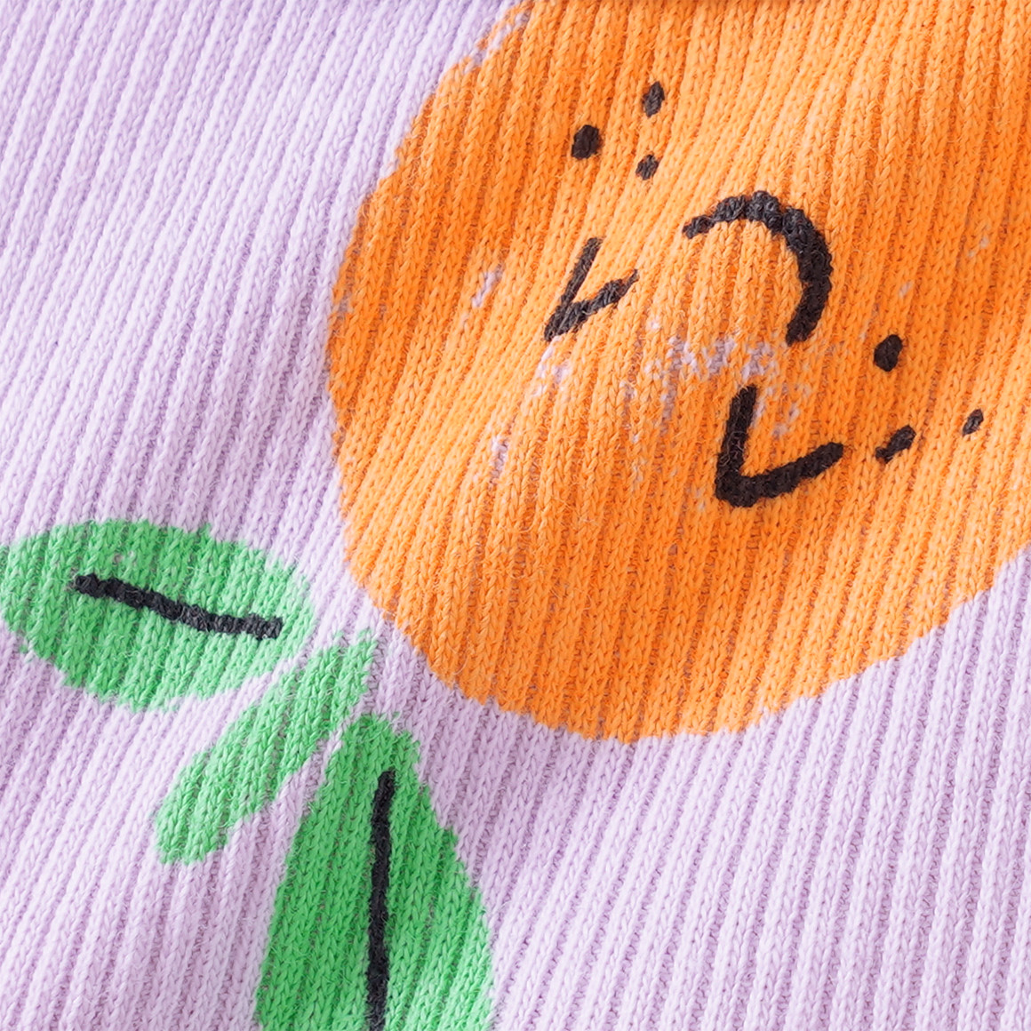 5 Mädchen Slips mit Rippstrukur