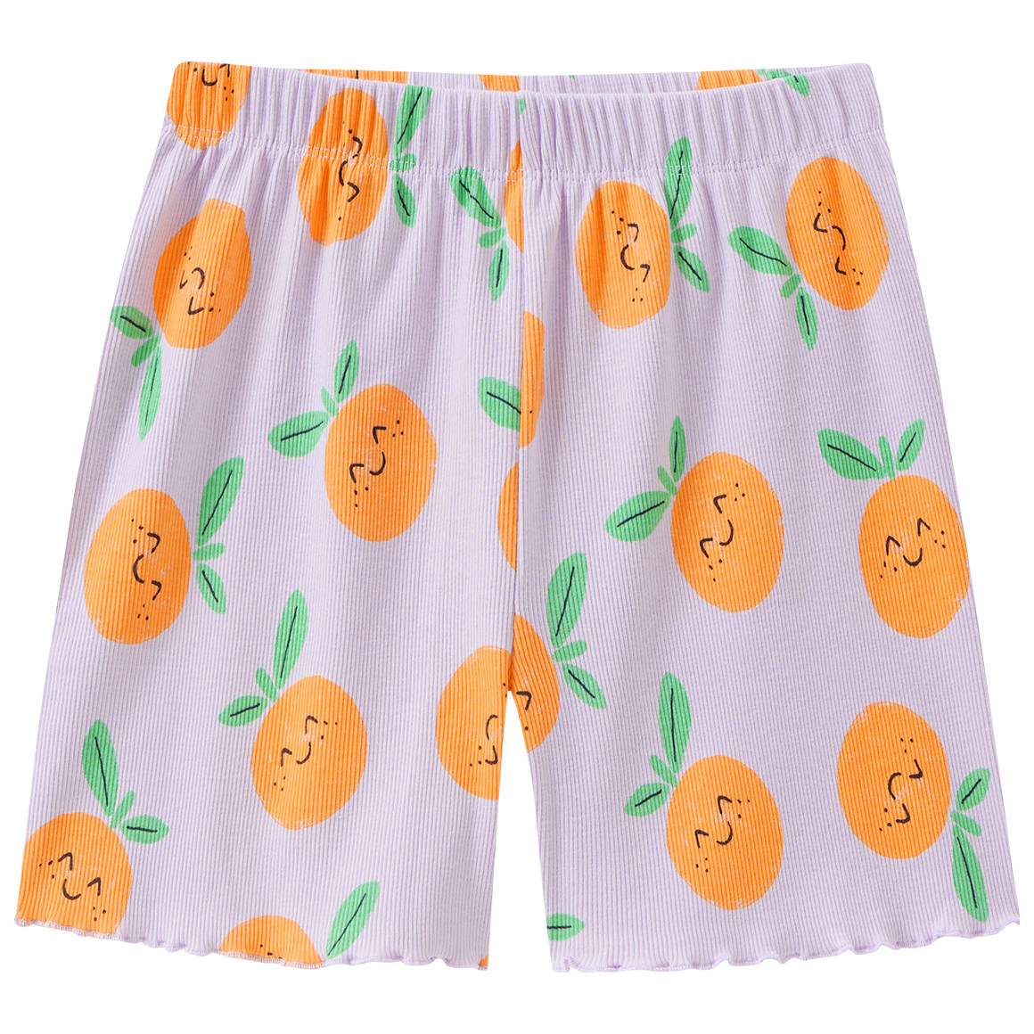 Mädchen Shorty mit Rippstruktur