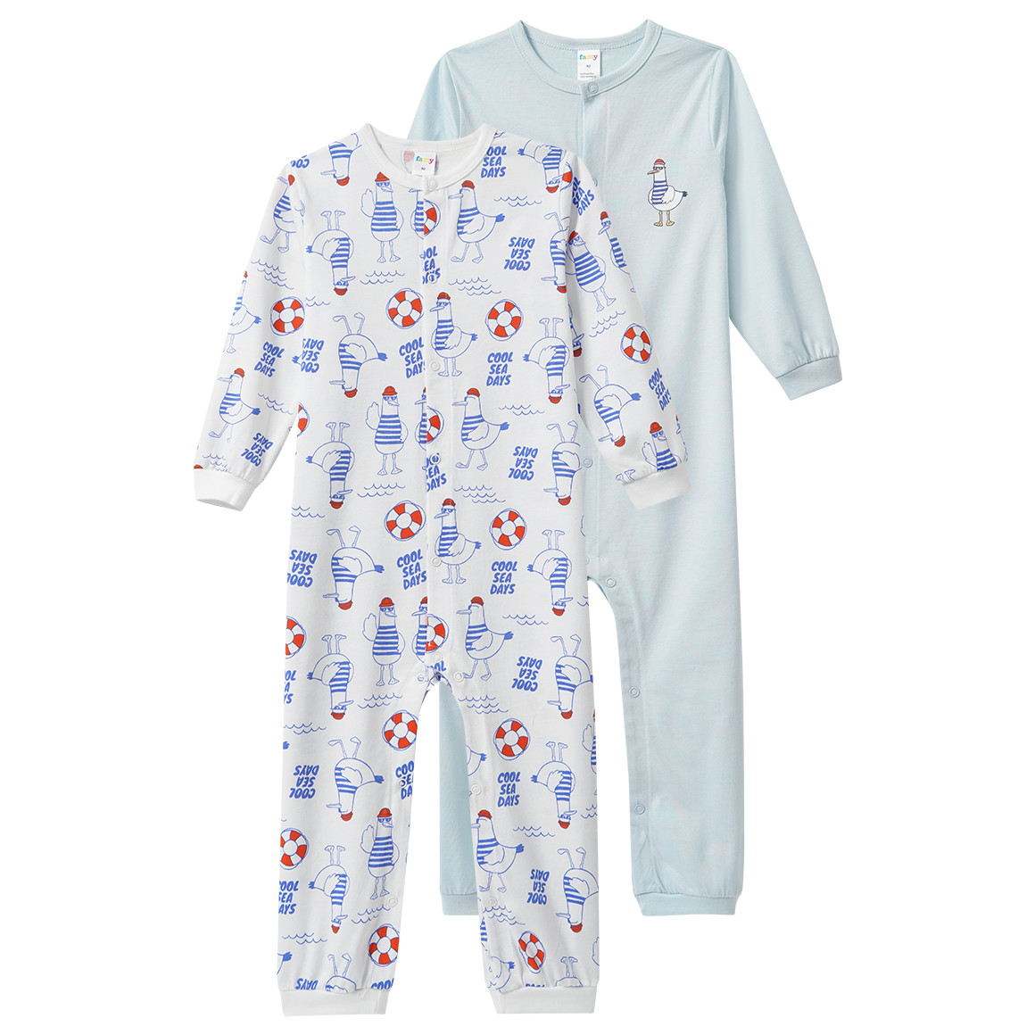 2 Baby Schlafanzüge im Set