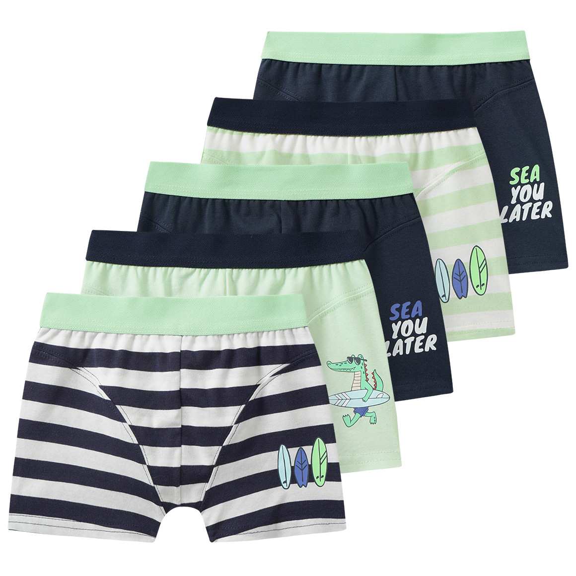 5 Jungen Boxer im Set