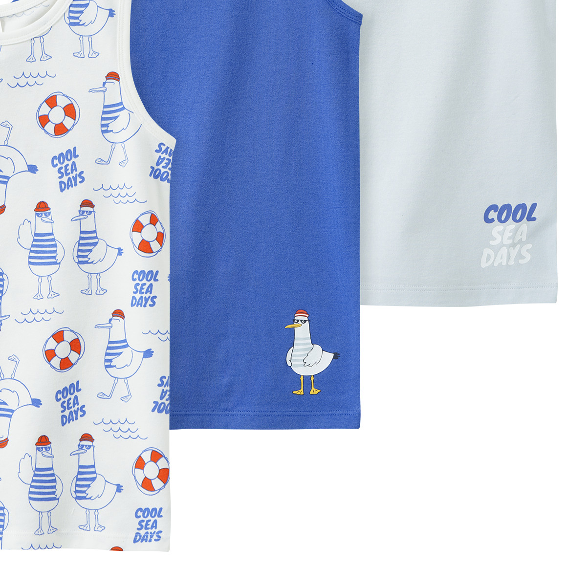 3 Jungen Unterhemden im Set