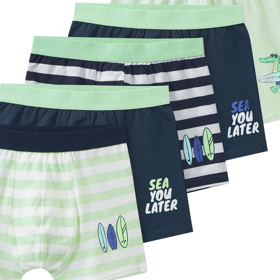 5 Jungen Boxer im Set