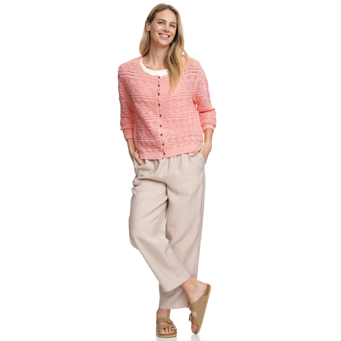 Damen Strickjacke mit Bio-Baumwolle