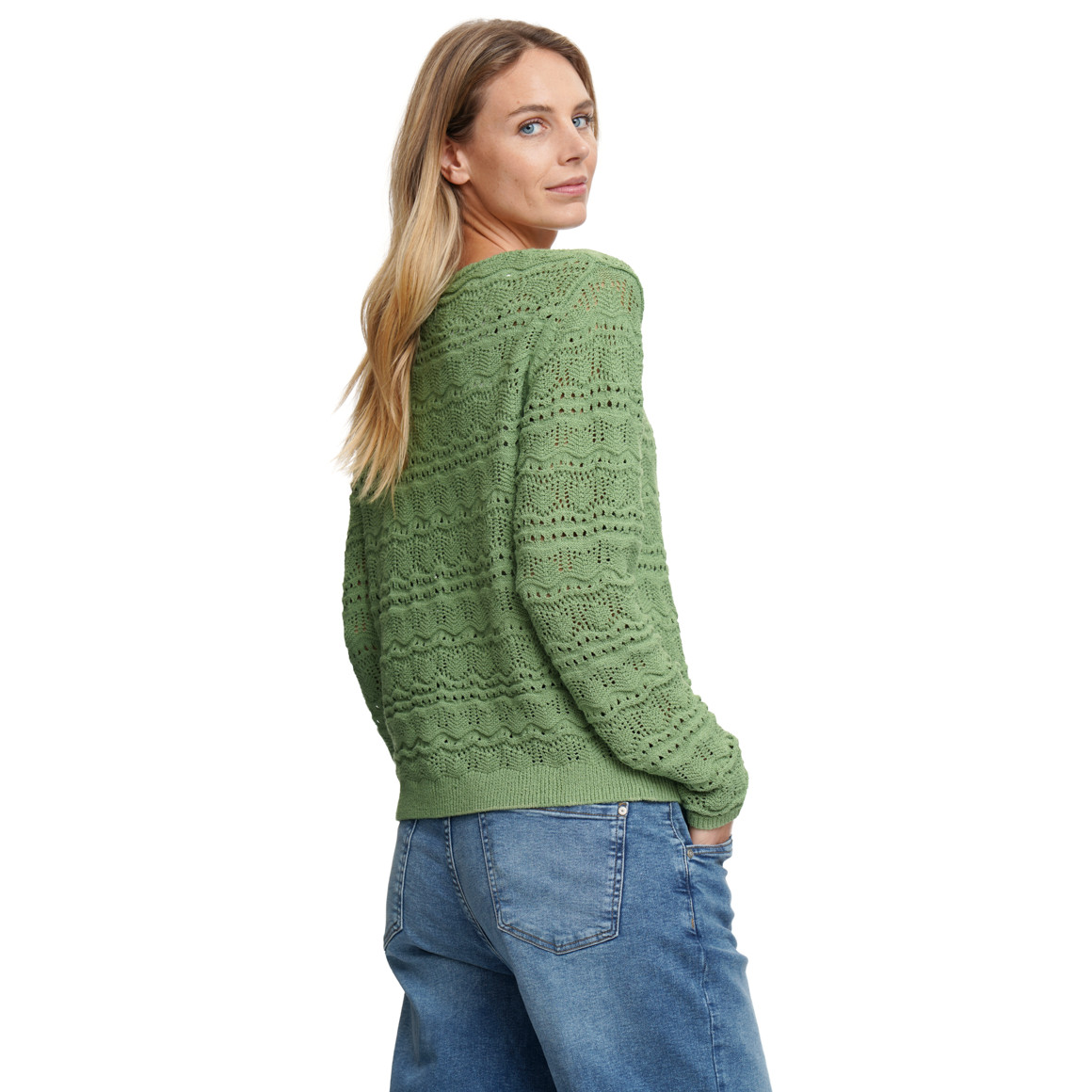 Damen Strickjacke mit Bio-Baumwolle