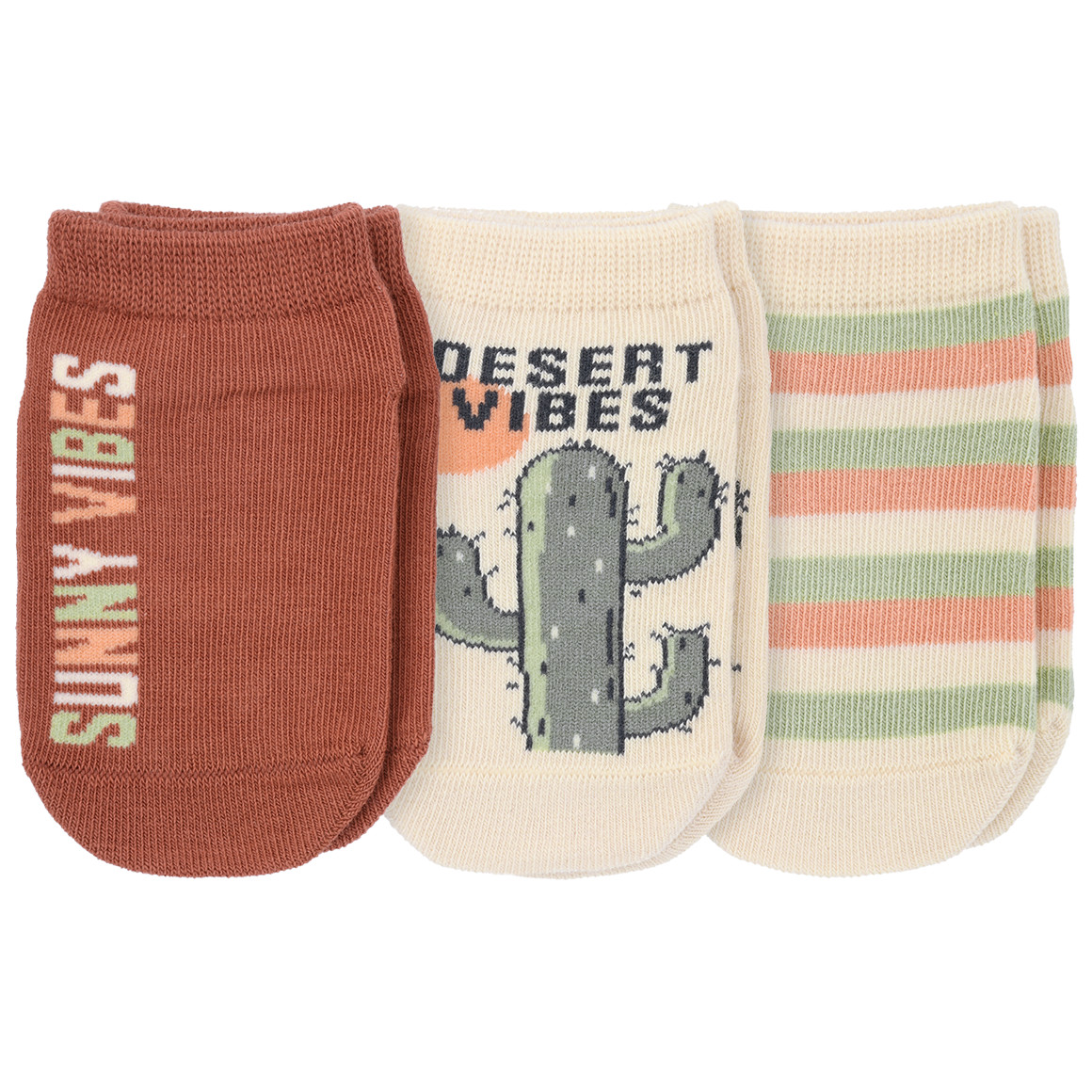 3 Paar Baby Stoppersocken im Set