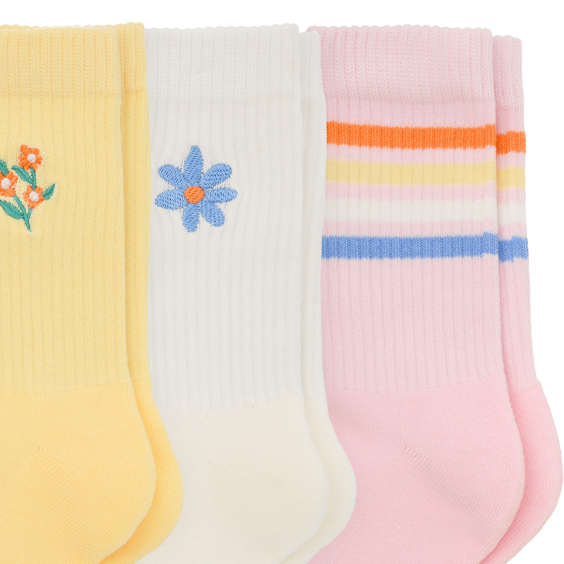3 Paar Mädchen Socken im Set