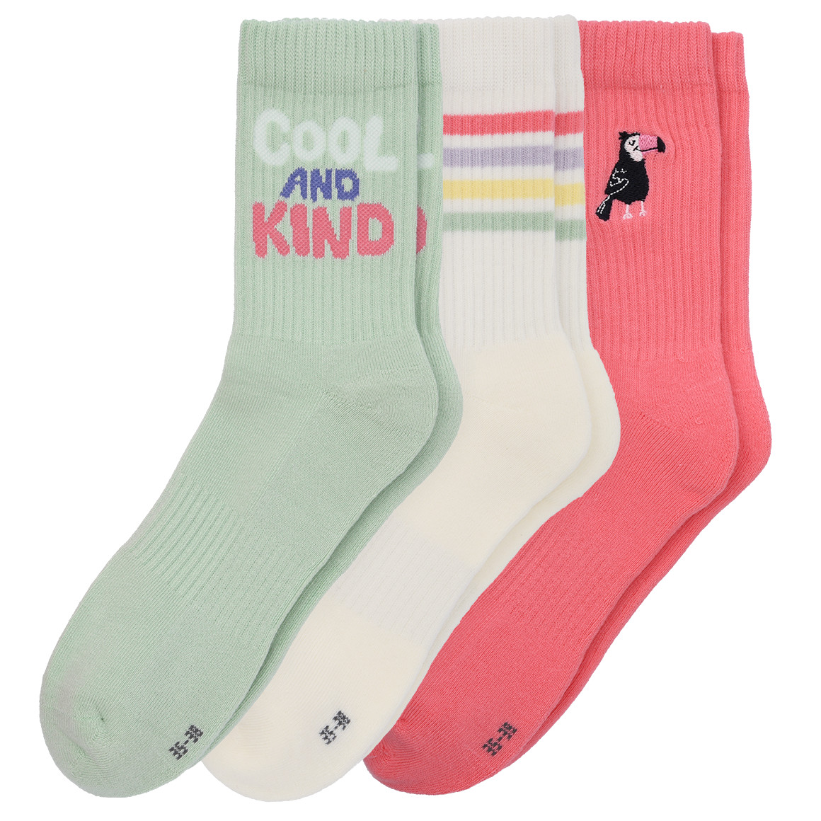 3 Paar Mädchen Socken im Set
