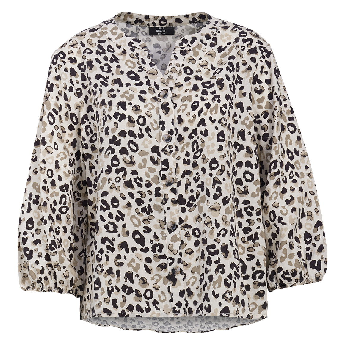 Damesblouse met all-over patroon