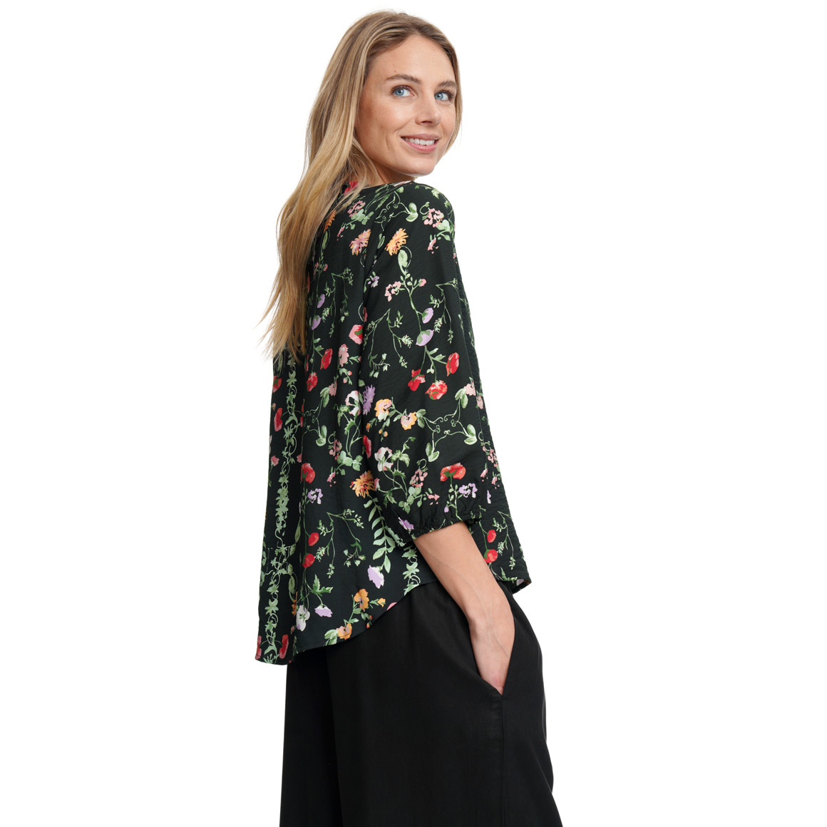 Damen Bluse aus Modal-Mix