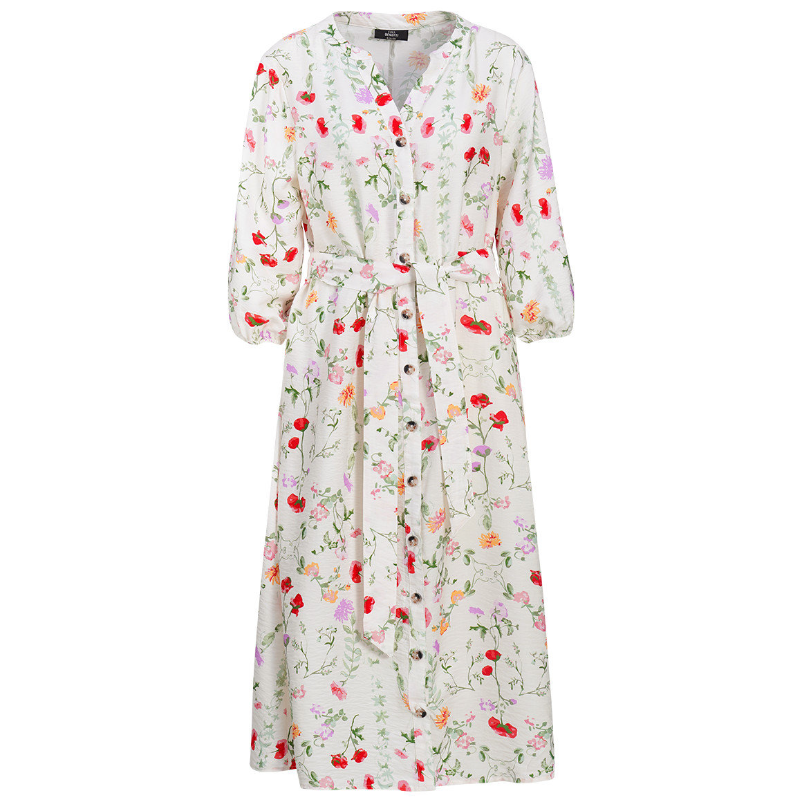 Damen Maxikleid aus Modal-Mix