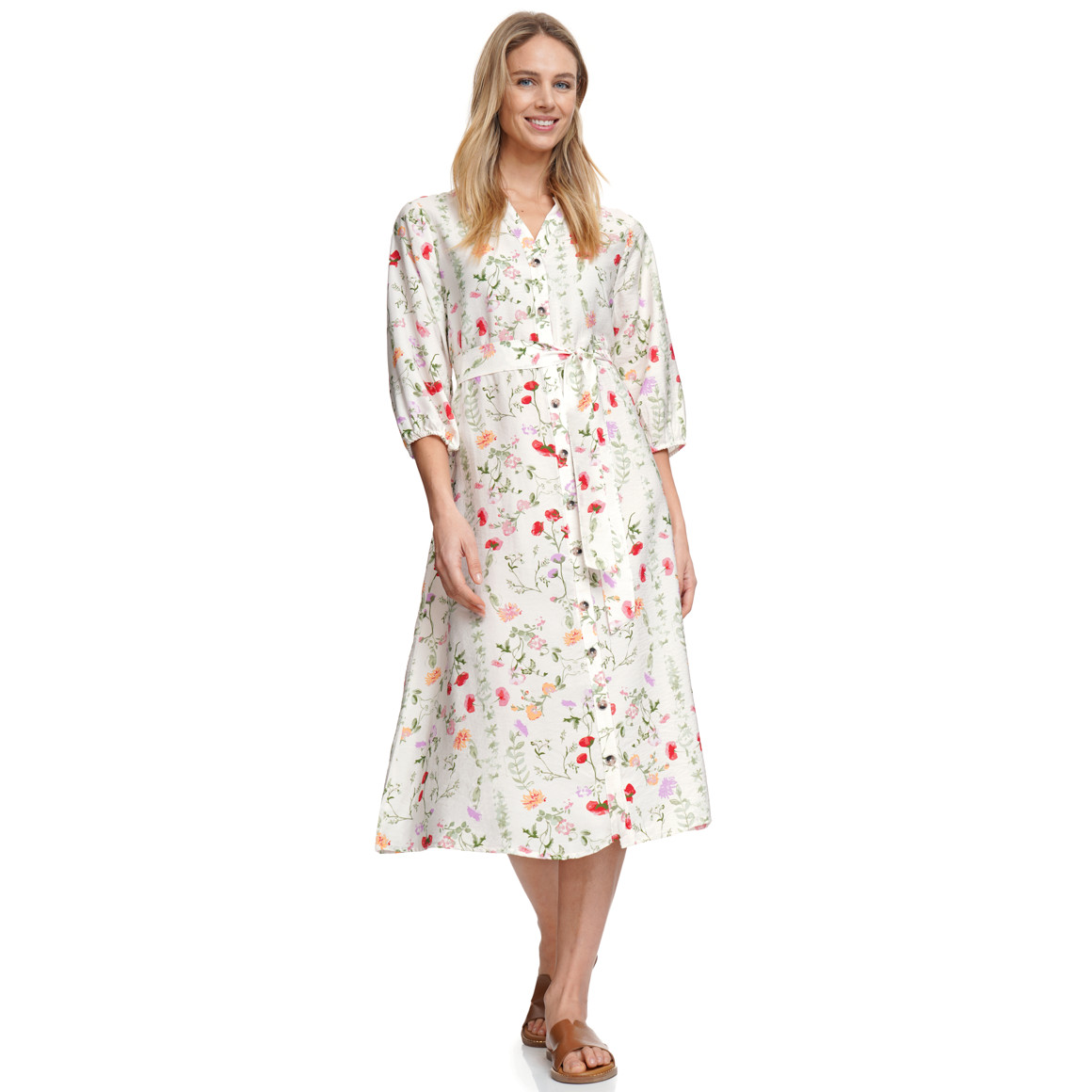 Damen Maxikleid aus Modal-Mix