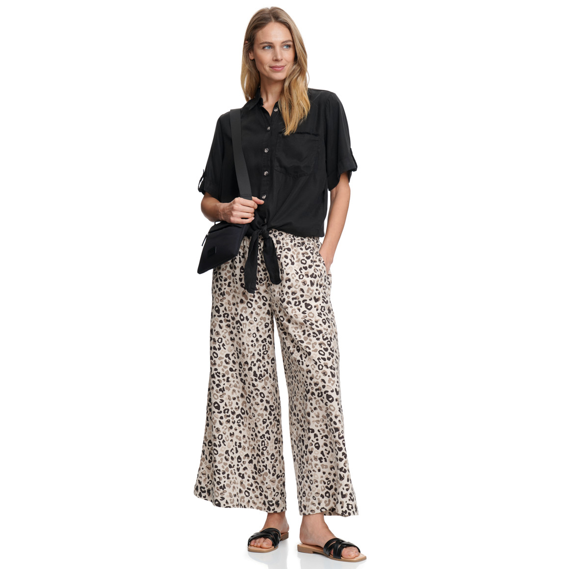 Damen Hose im Culotte-Style