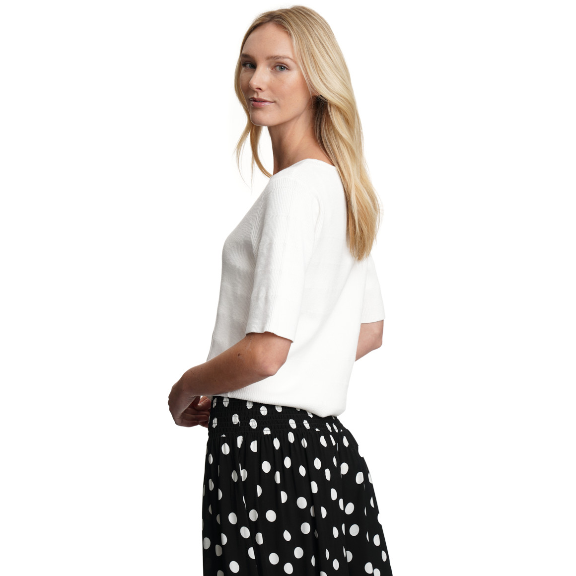 Damen Shirt mit Struktur