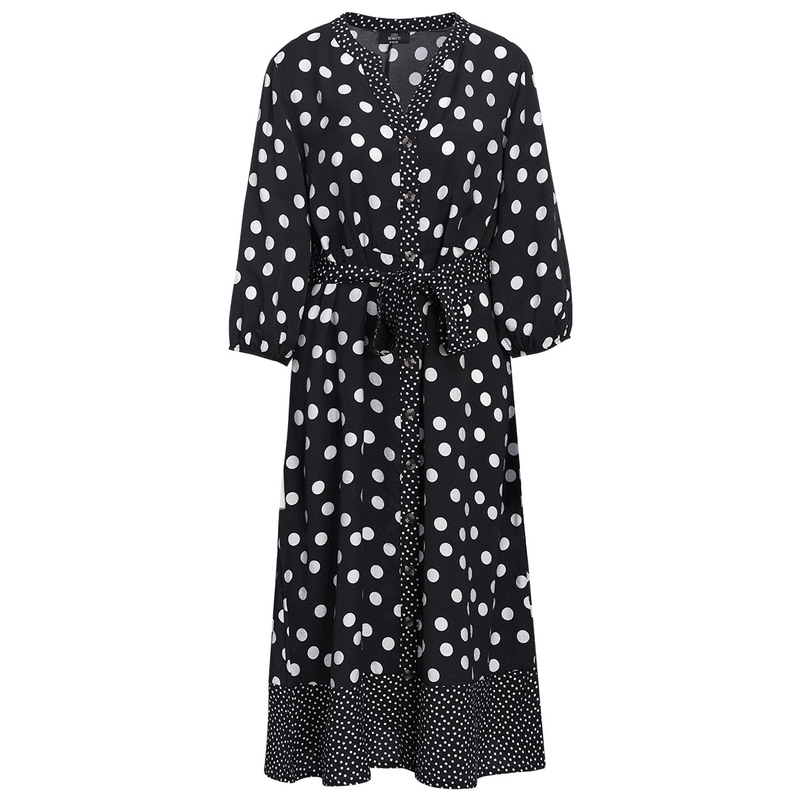 Maxi-jurk voor dames van modal-mix