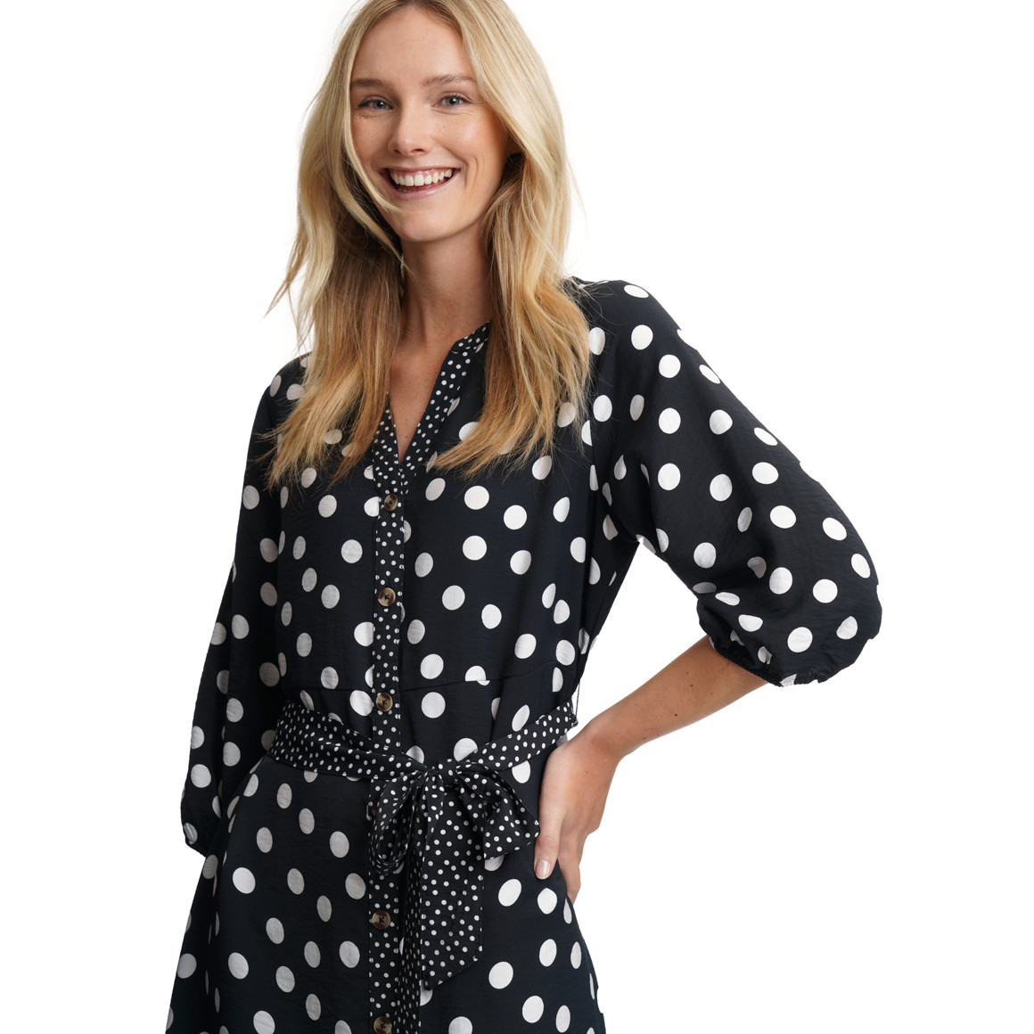 Maxi-jurk voor dames van modal-mix