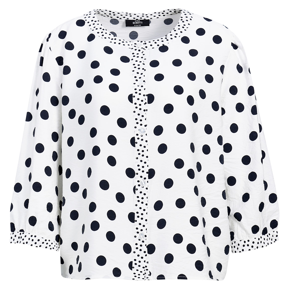 Damen Bluse im Punkte-Dessin