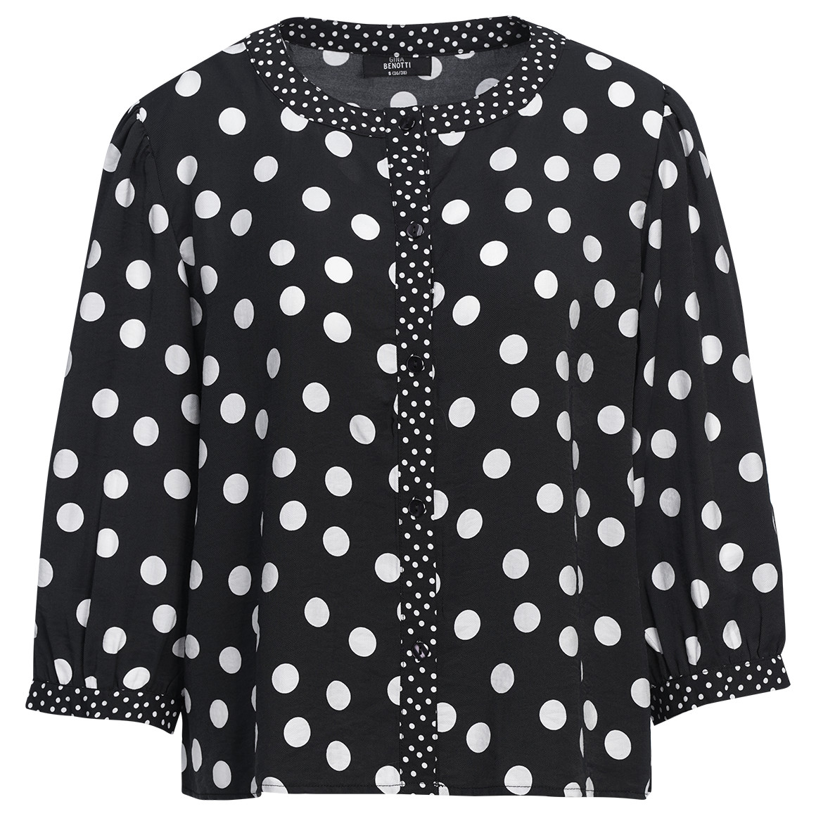 Damen Bluse im Punkte-Dessin