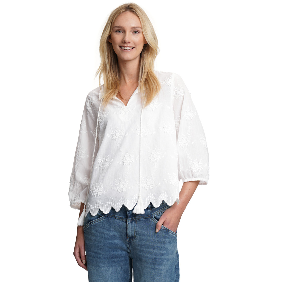 Damen Bluse mit Cut-Out