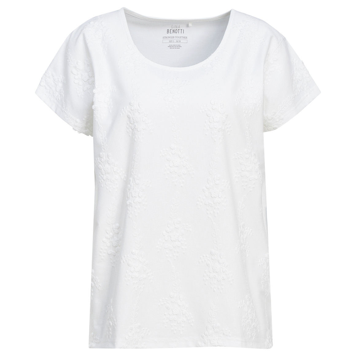 Damen T-Shirt mit floralem Muster