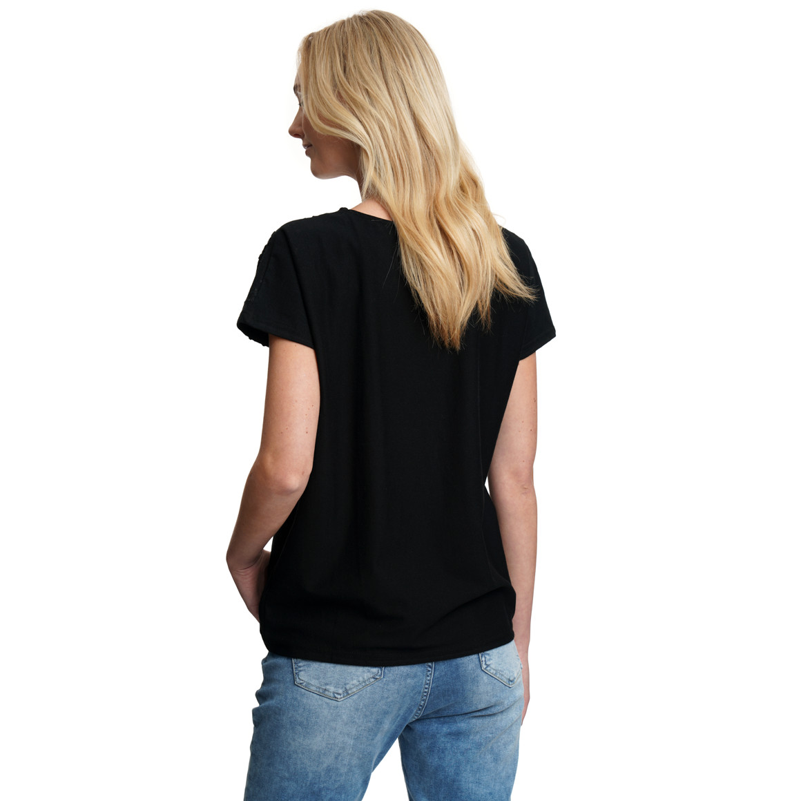 Damen T-Shirt mit floralem Muster