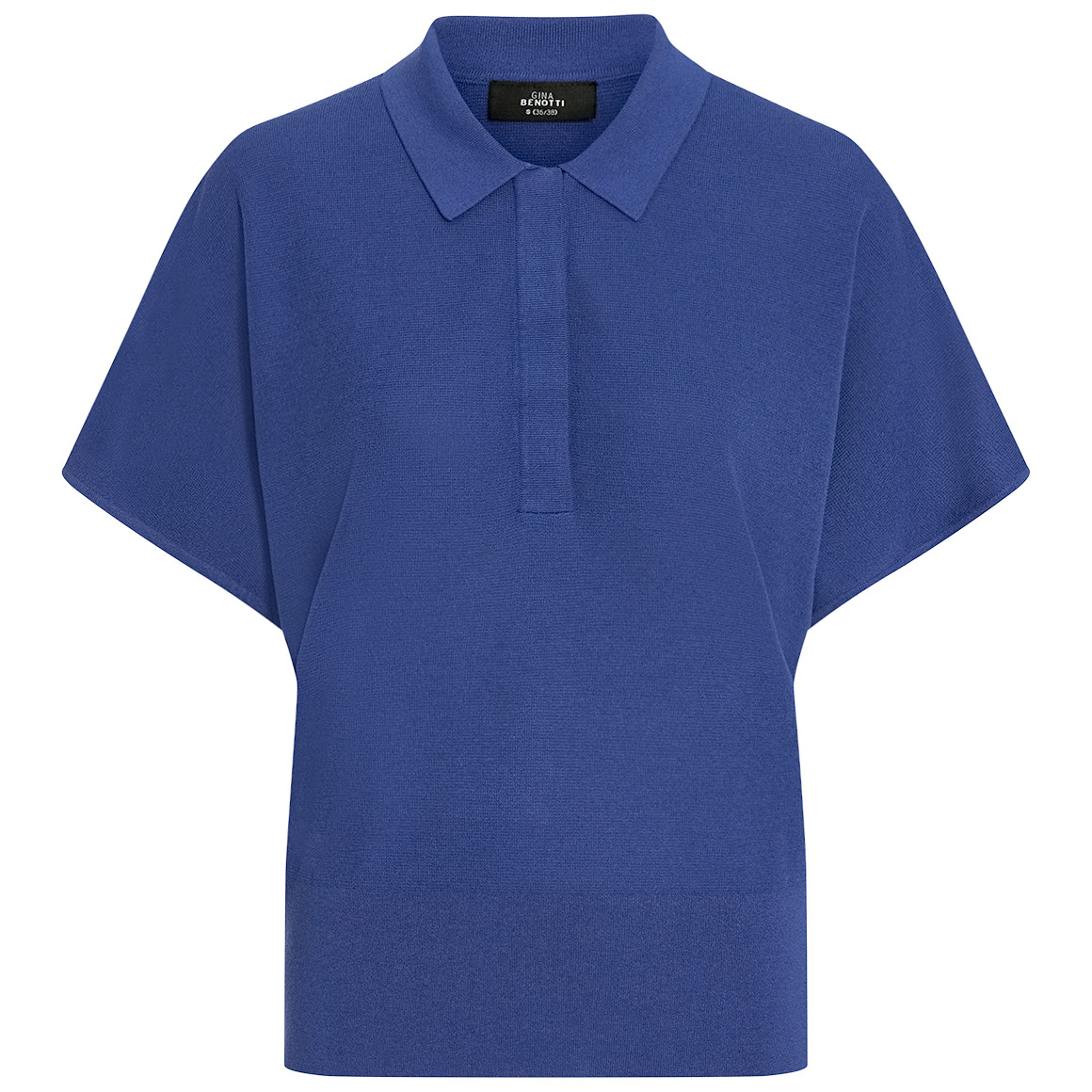 Damen Strick-Polo in leichter Qualität