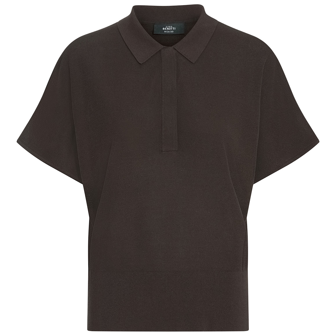 Damen Strick-Polo in leichter Qualität