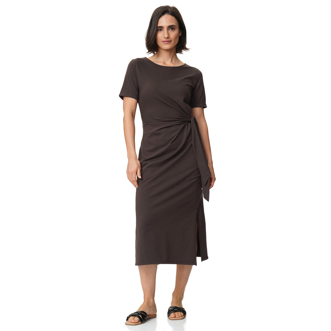 Damen Kleid mit Knotendetail