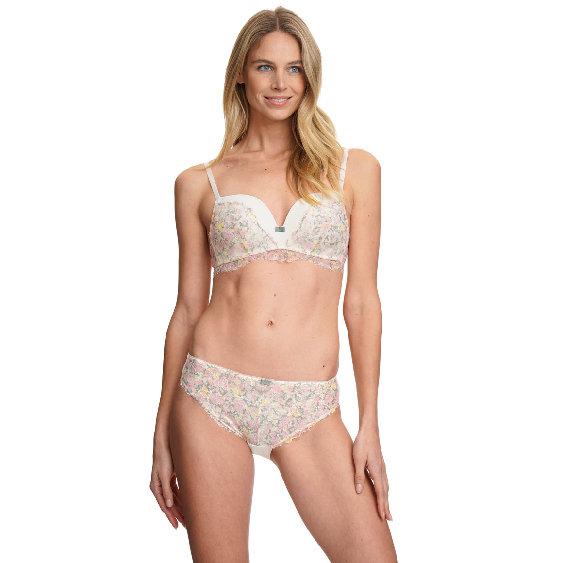 2 Damen Slips mit Spitze