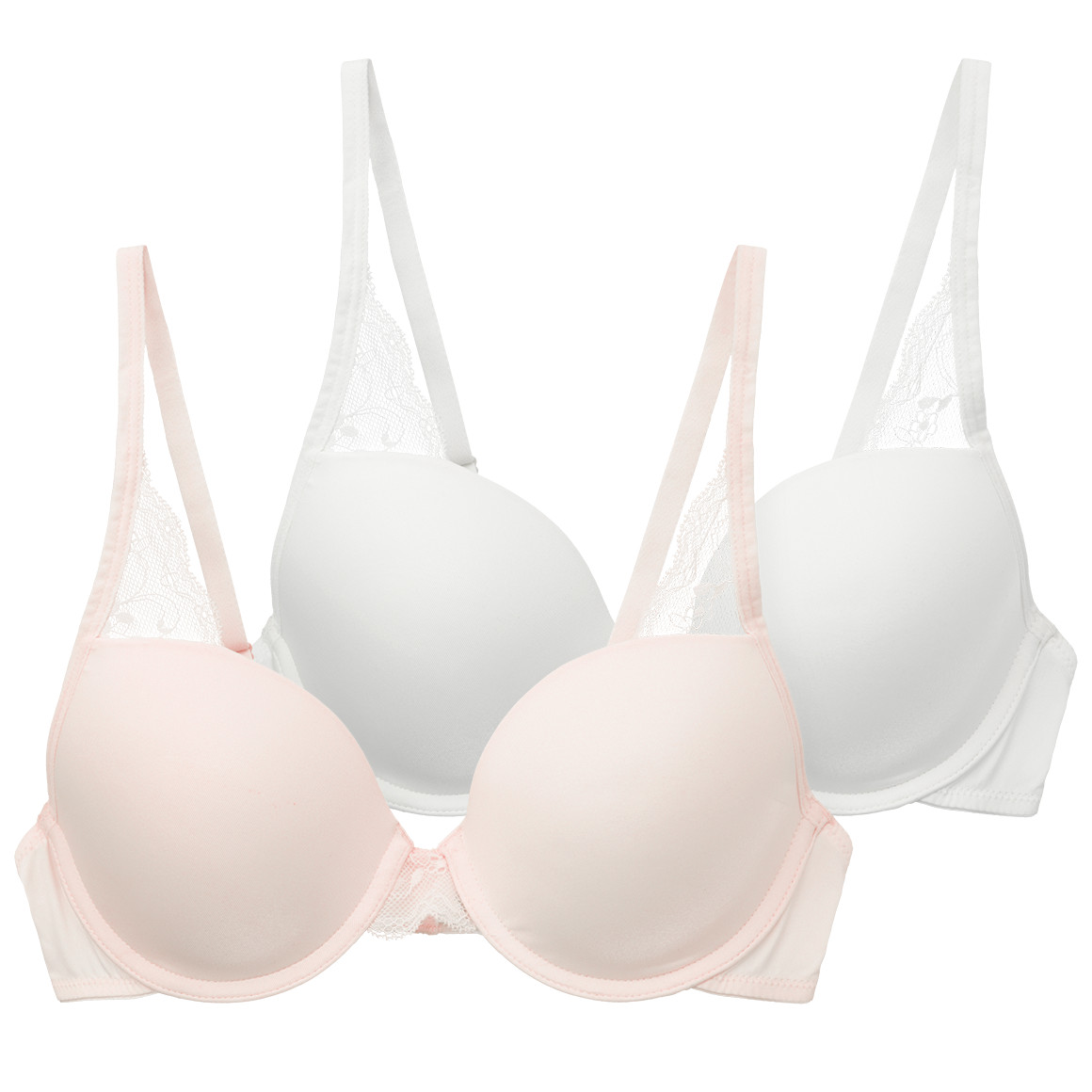 2 Damen Bügel-BHs im Set