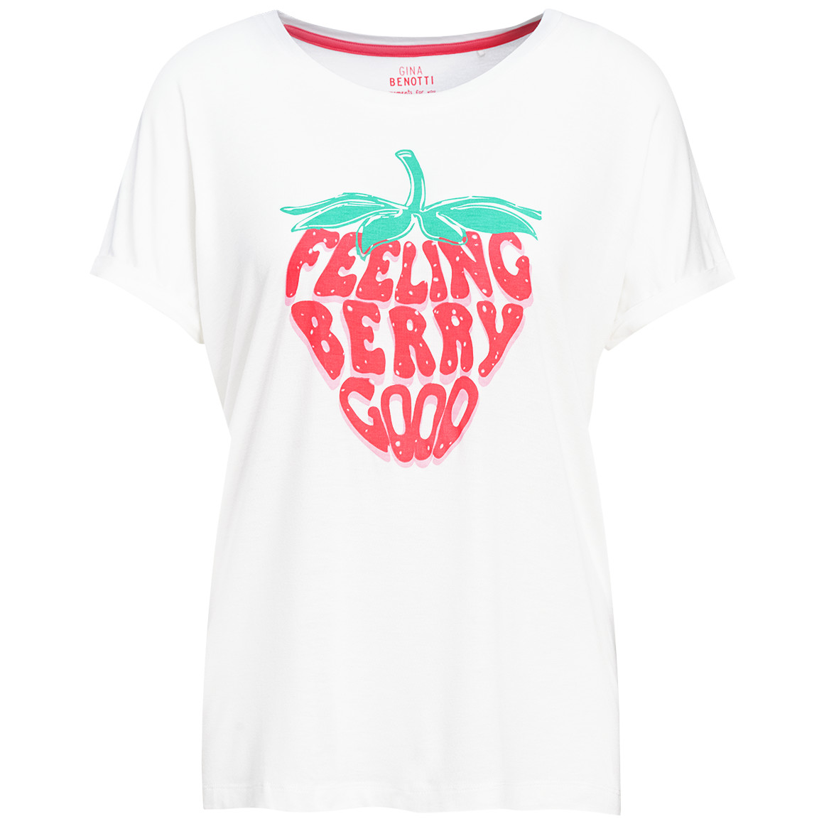 Damen Schlafshirt mit Front-Print