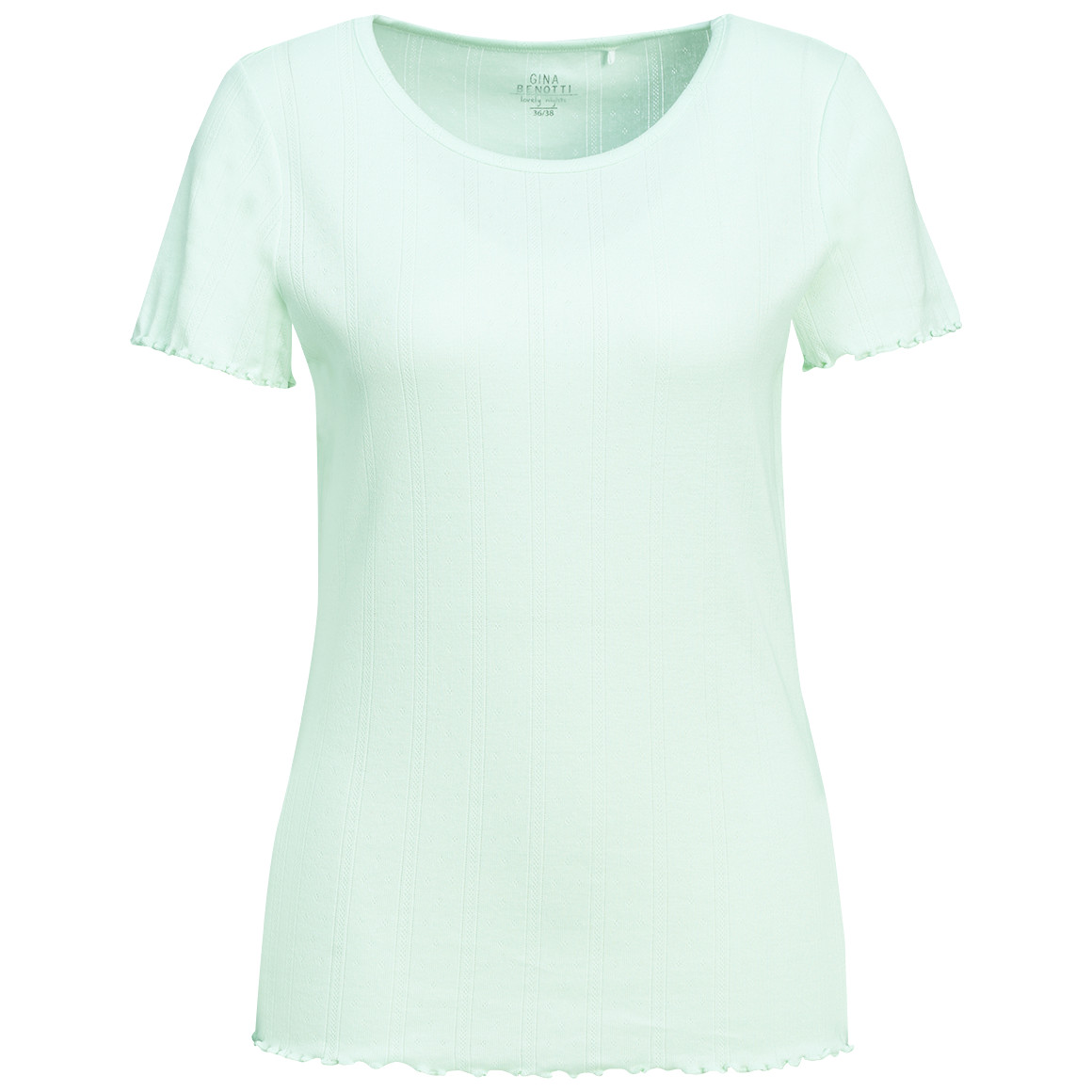 Damen Schlafshirt mit kurzen Ärmeln