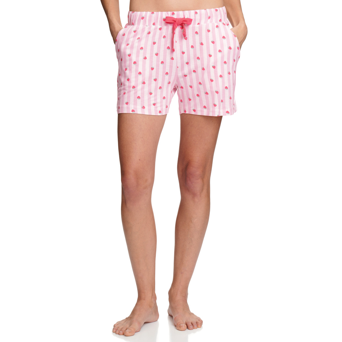 Damen Schlafshorts mit Allover-Print