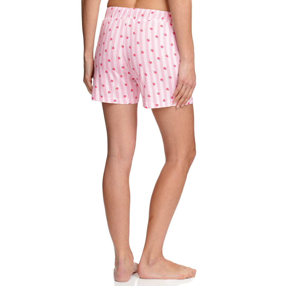 Damen Schlafshorts mit Allover-Print