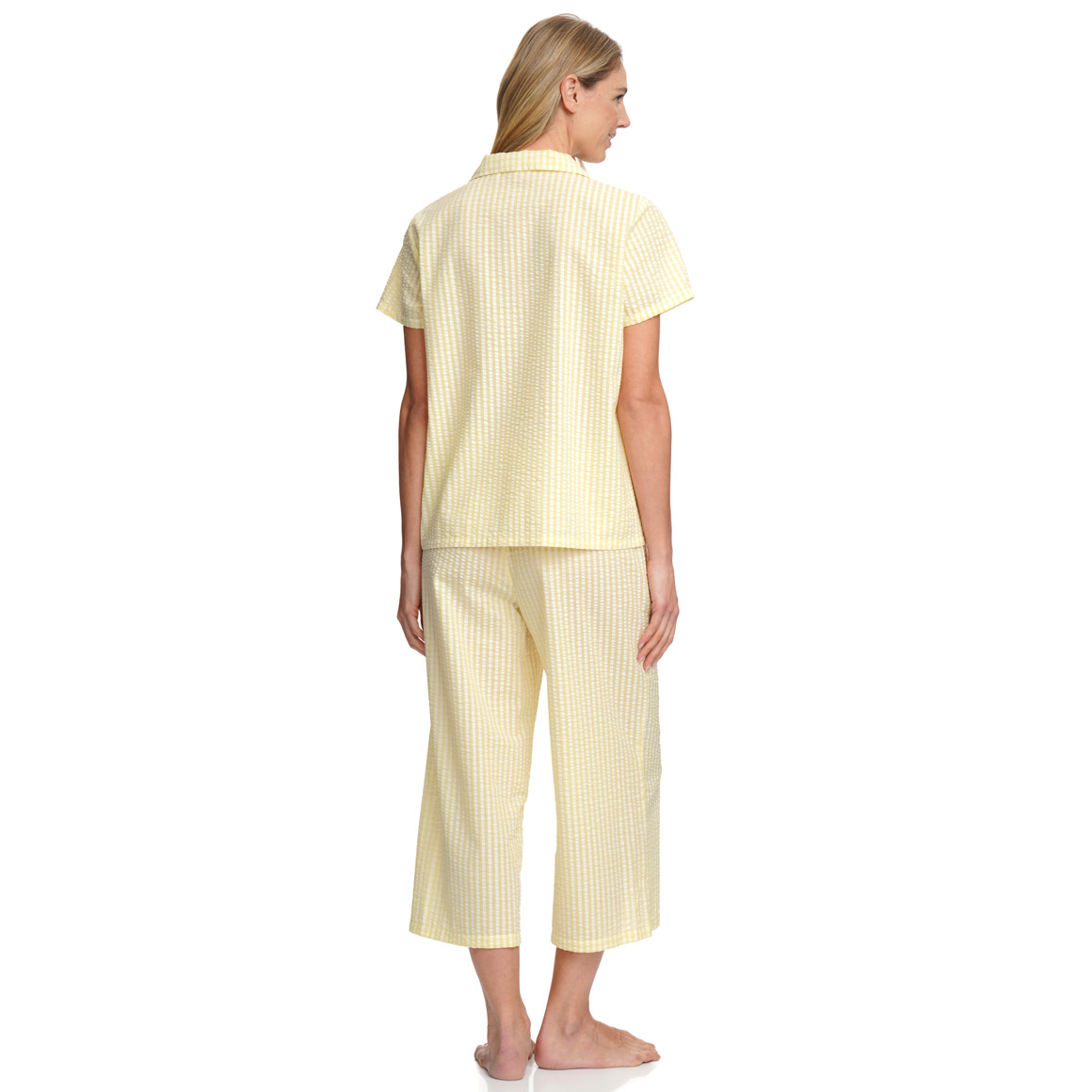 Damen Schlafanzug mit Stickerei