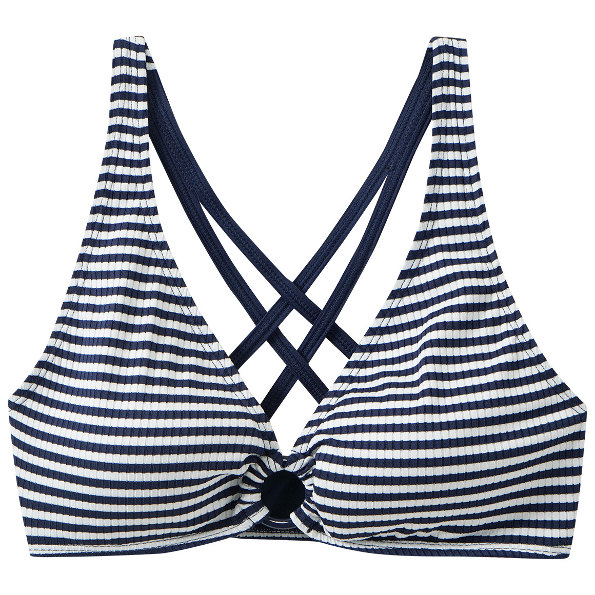 Damen Bikinioberteil gestreift