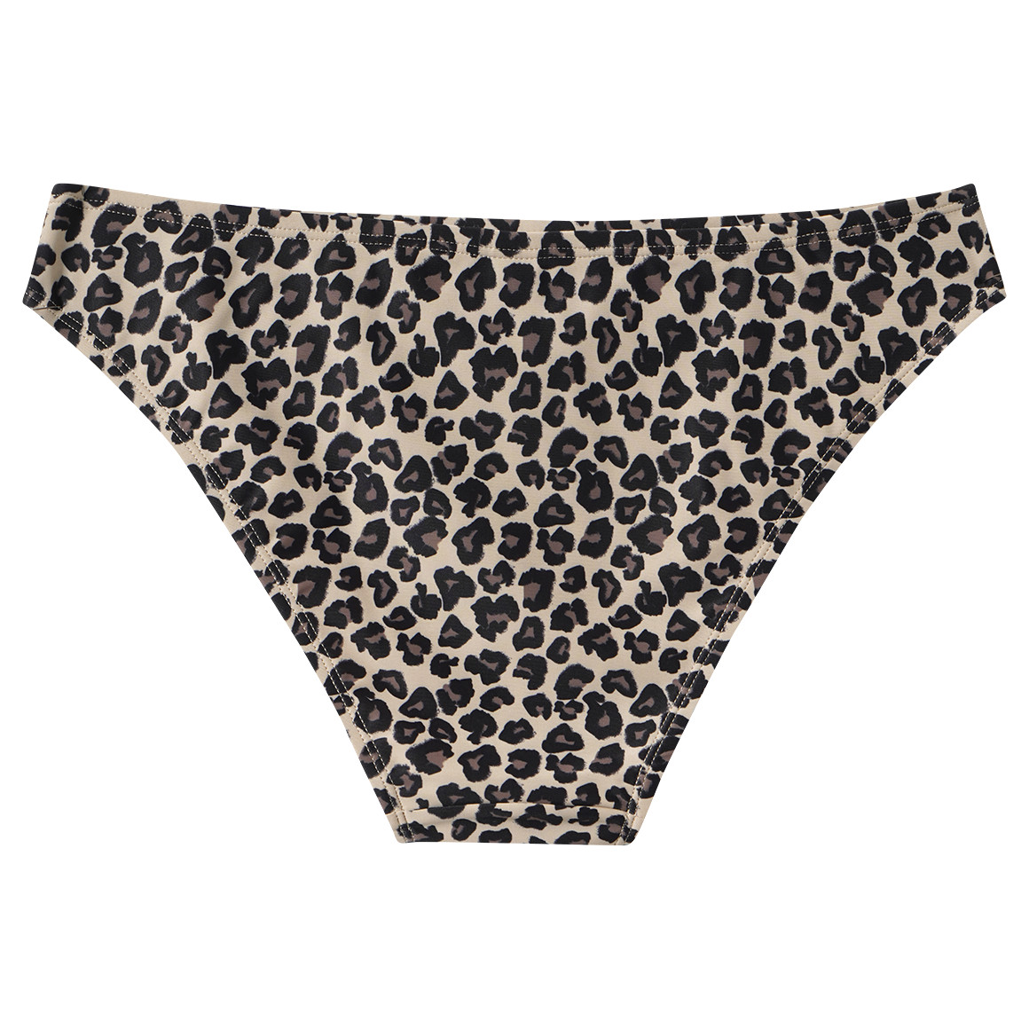 Damen Bikinislip mit Leo-Muster