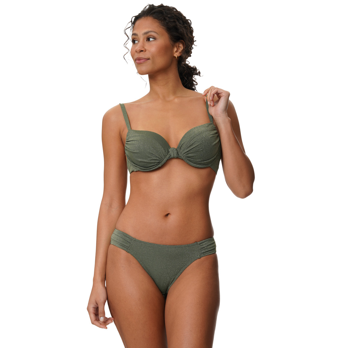 Damen Bikinioberteil mit Glitter