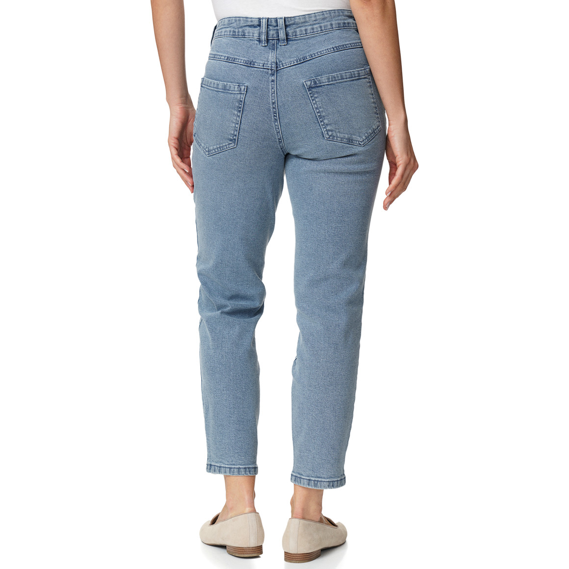 Damen Slim-Jeans im Five-Pocket-Style