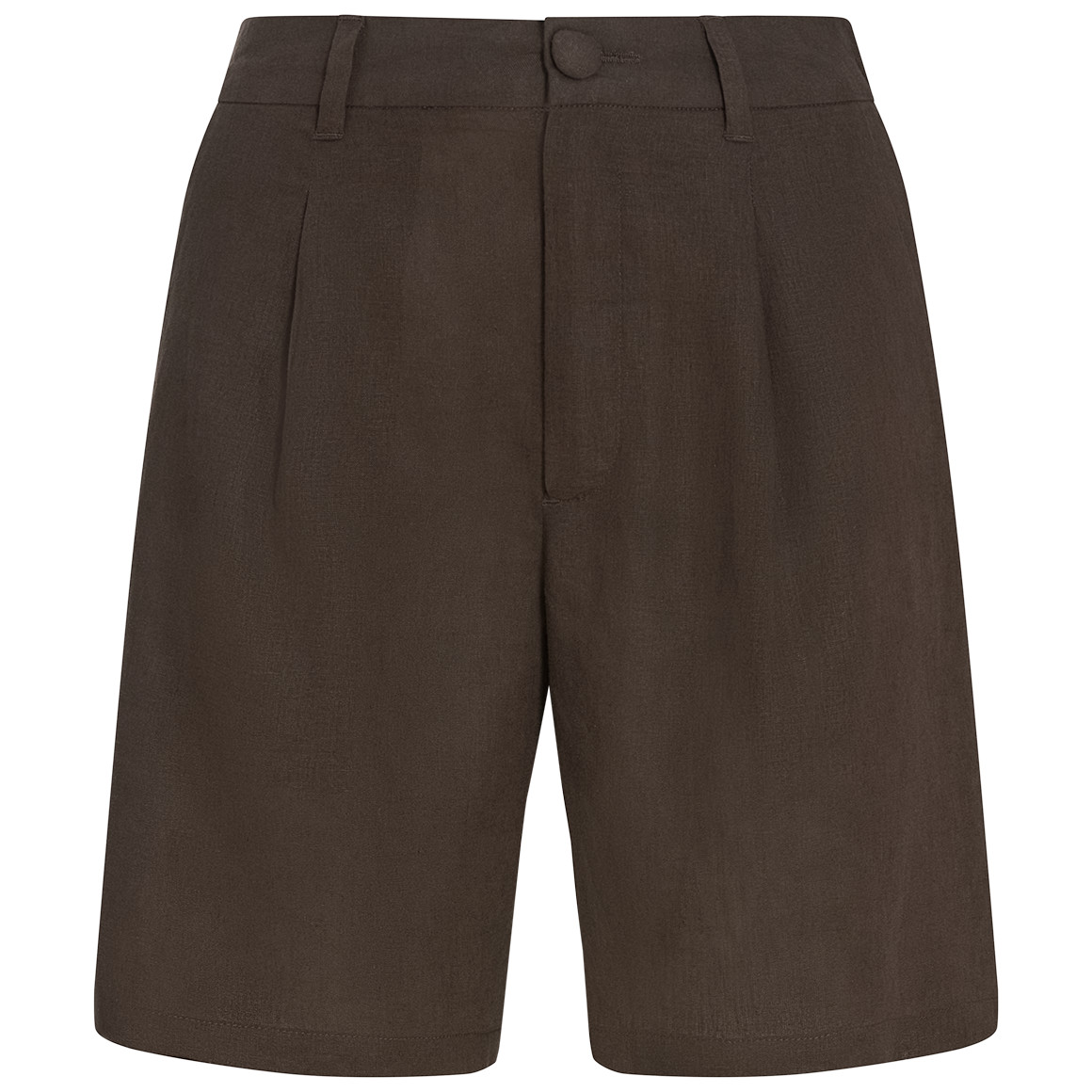 Damen Leinen-Shorts im Bermuda-Stil