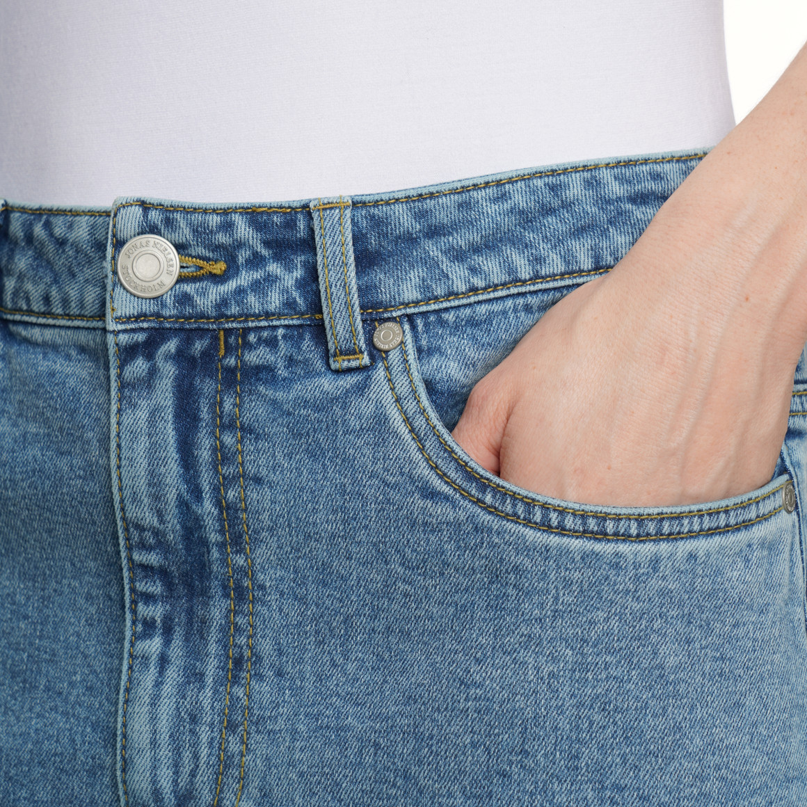 Damen Jeansrock im 5-Pocket-Style